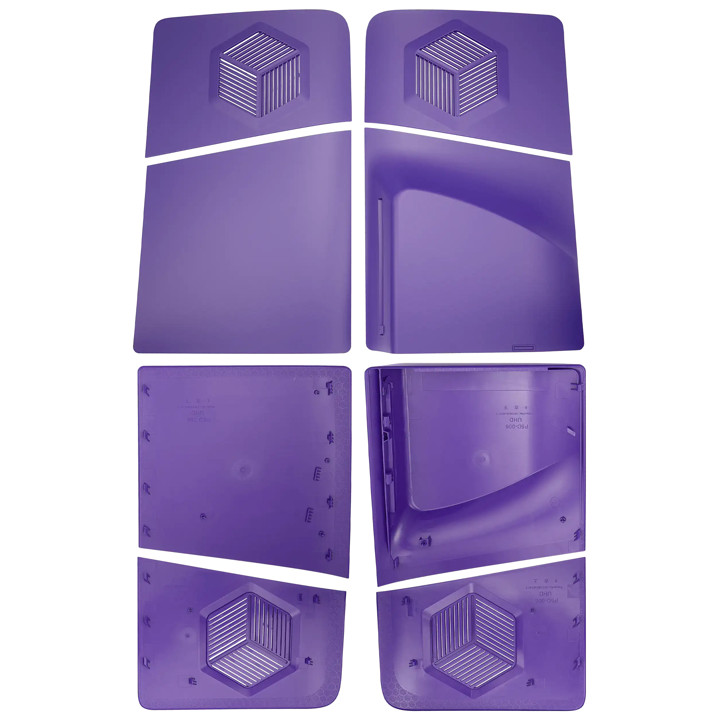 Carcaça Roxa para PlayStation 5 Pro D-006 — Edição com Leitor de Disco - Image 2