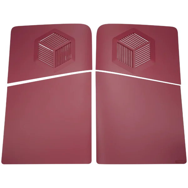 Carcaça Rose Red em ABS para PlayStation 5 Pro Digital Edition – Peça de Substituição