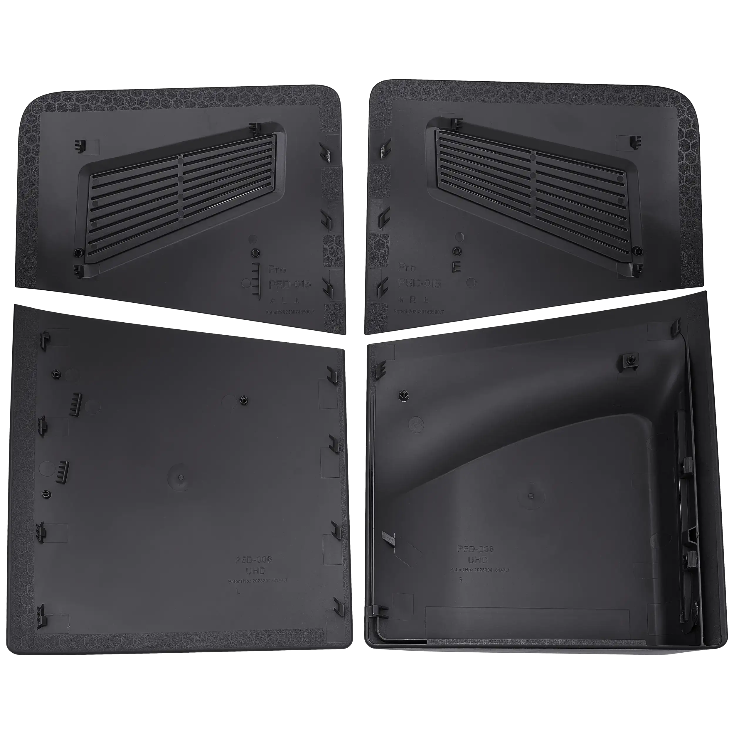 Carcaça Preta para Sony PlayStation 5 Pro com Disco UHD — D-015 - Image 3
