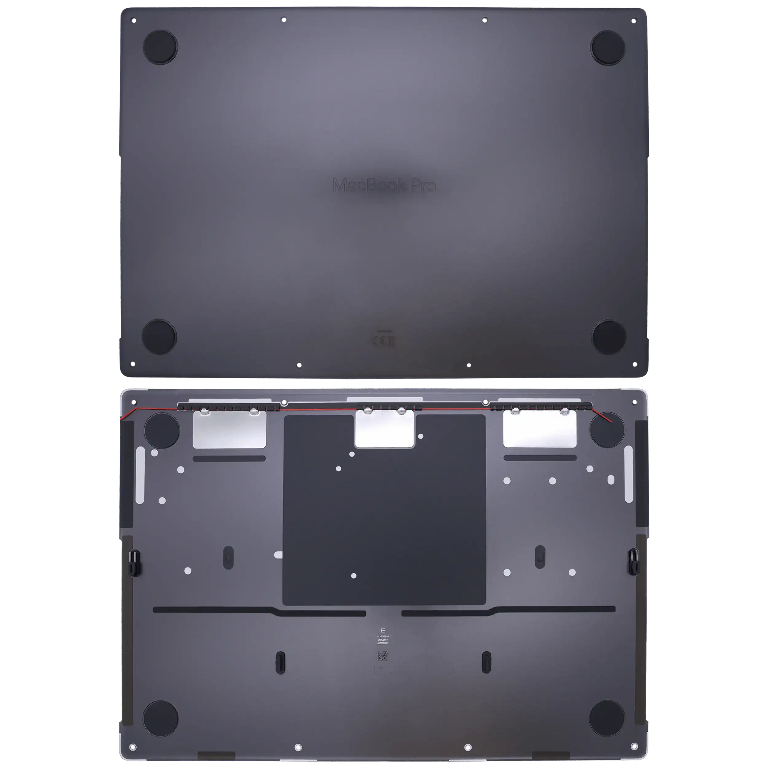 Bottom Case para Portátil Apple MacBook Pro 14" A3434 (2025) – Original OEM, Space Black - Image 2