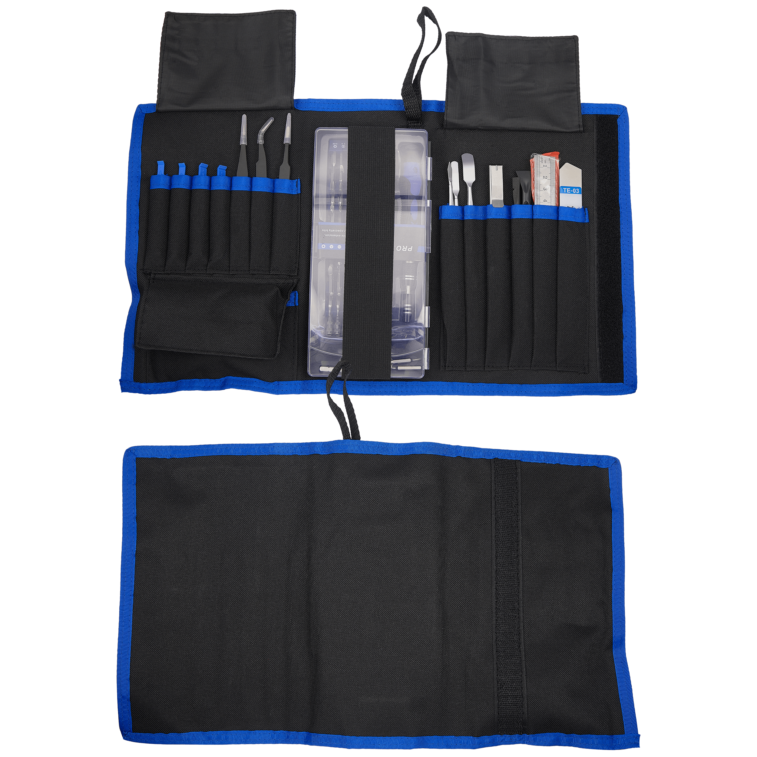 Kit de Reparação Eletrónica 80 em 1 com Bolsa – Ferramentas Precisas para Portáteis e Dispositivos - Image 2