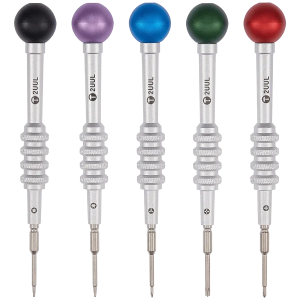 Conjunto de 5 Chaves de Precisão 2UUL SCROO para Reparação de Telemóveis