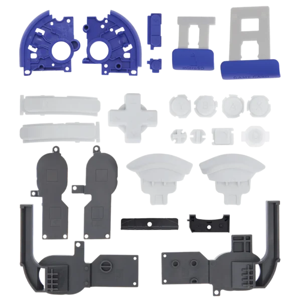 Conjunto Completo de Botões para Consola Portátil Nintendo Switch Lite (Azul)