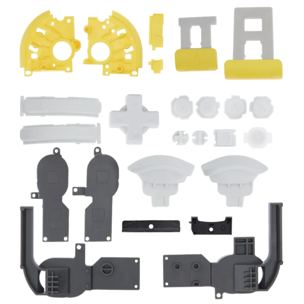 Conjunto Completo de Botões para Nintendo Switch Lite (Amarelo) - Kit de Substituição