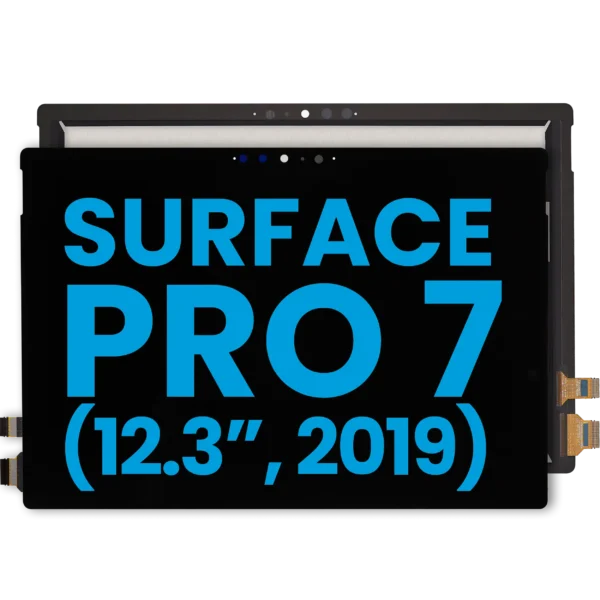LCD Assembly com Digitizer para Microsoft Surface Pro 7 – Cabo de Extensão Incluído (Aftermarket)