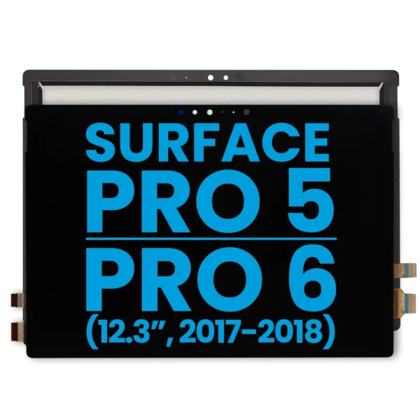 Ecrã LCD com Digitizer para Microsoft Surface Pro 5 (1796) / Pro 6 (1807) – 12,3" Preto – Aftermarket