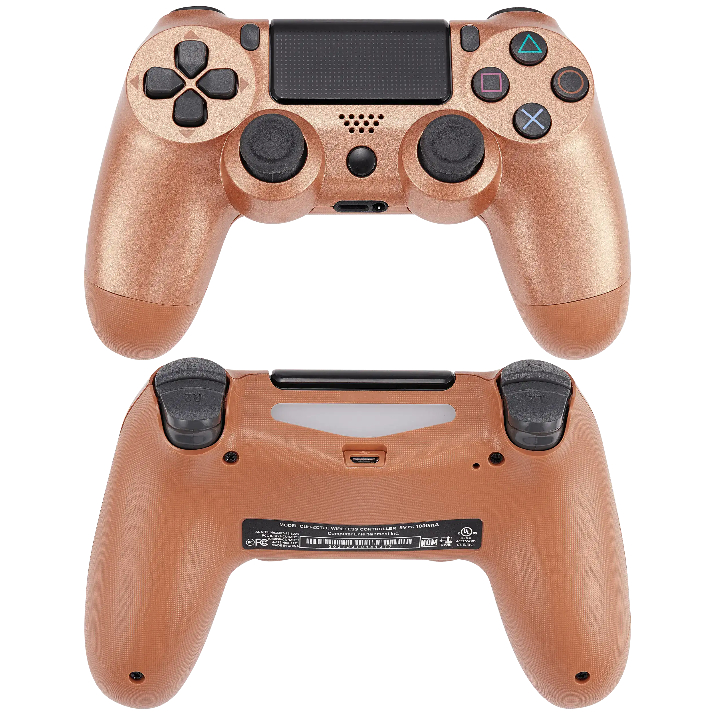Comando Sem Fios DoubleShock 4 para PlayStation 4 – Bronze - Image 2