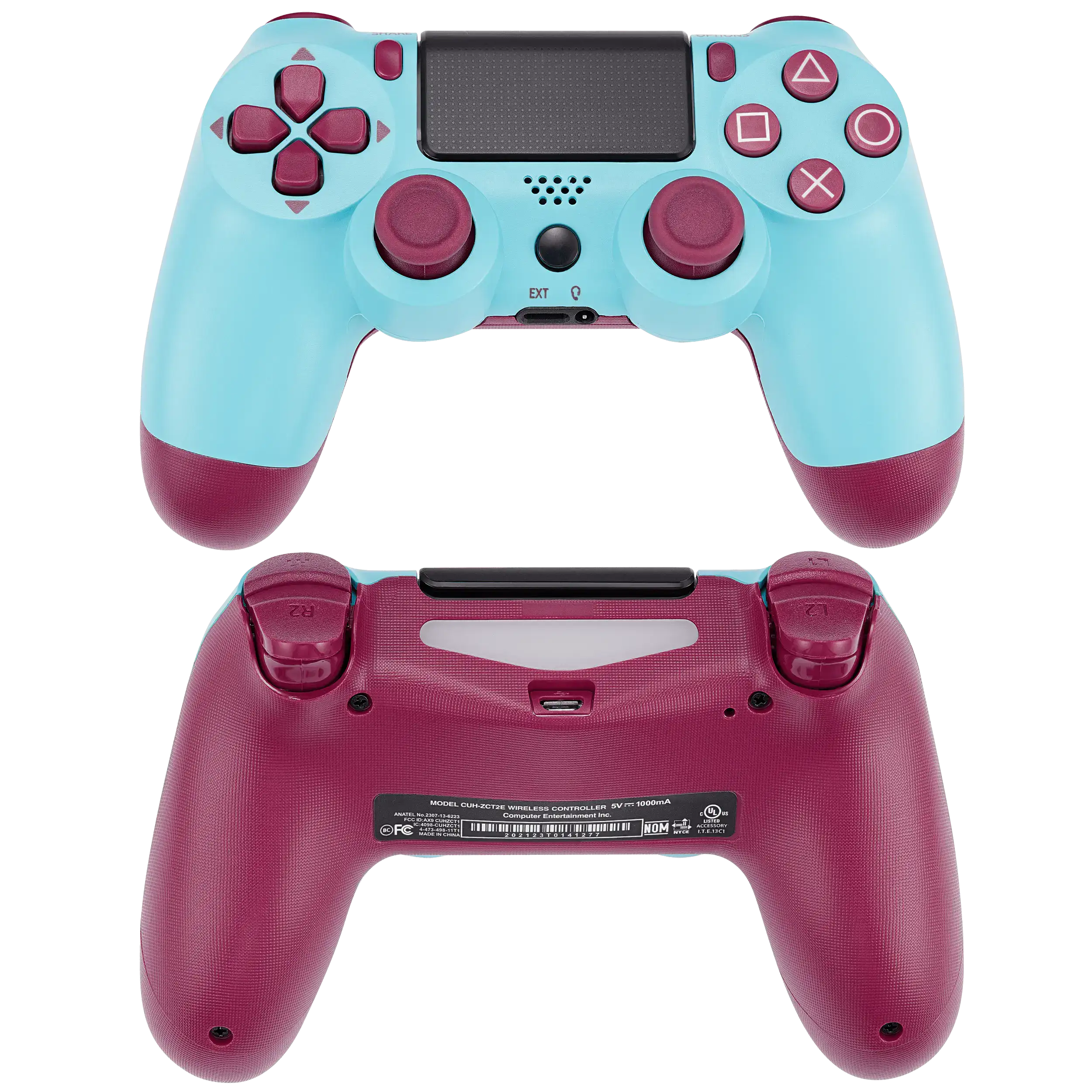 Comando Sem Fios DoubleShock 4 Berry Blue para PlayStation 4 - Image 2
