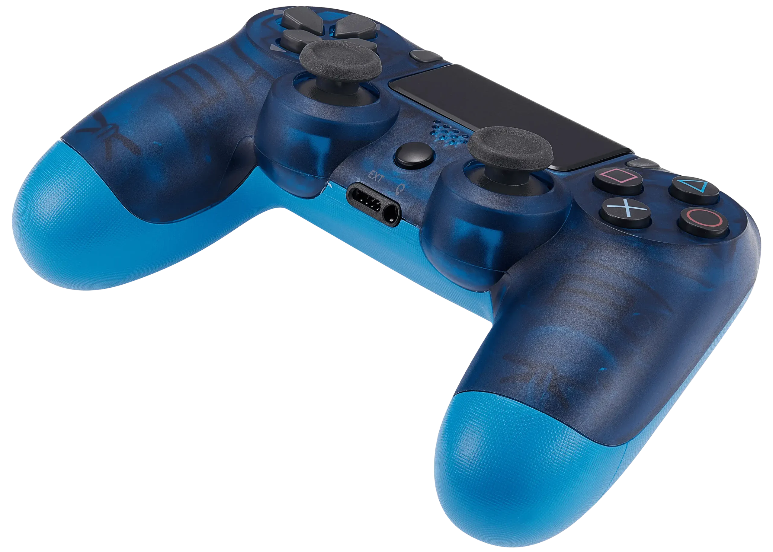 Comando Sem Fios DoubleShock 4 para PlayStation 4 (Crystal Blue) - Image 4