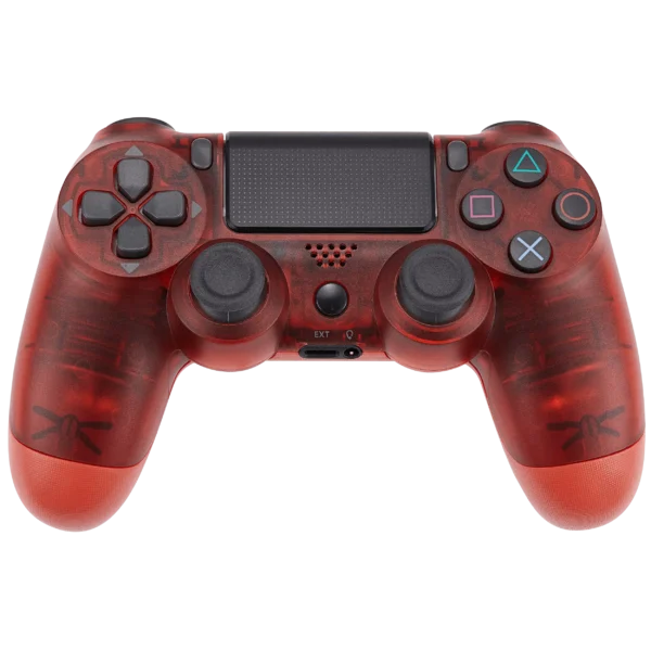 Comando Sem Fios DoubleShock 4 Crystal Red para PlayStation 4