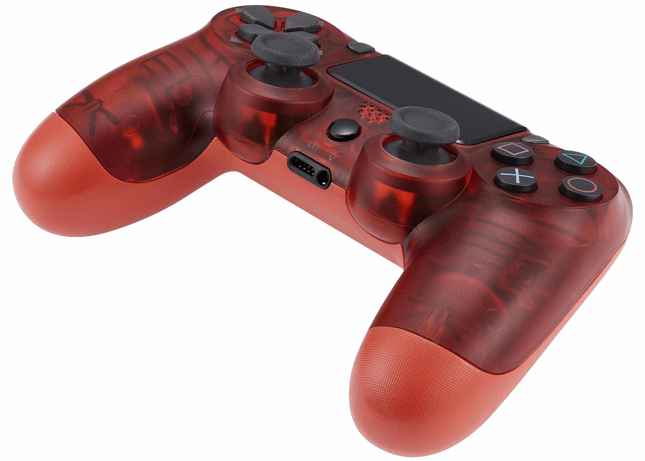 Comando Sem Fios DoubleShock 4 Crystal Red para PlayStation 4 - Image 4