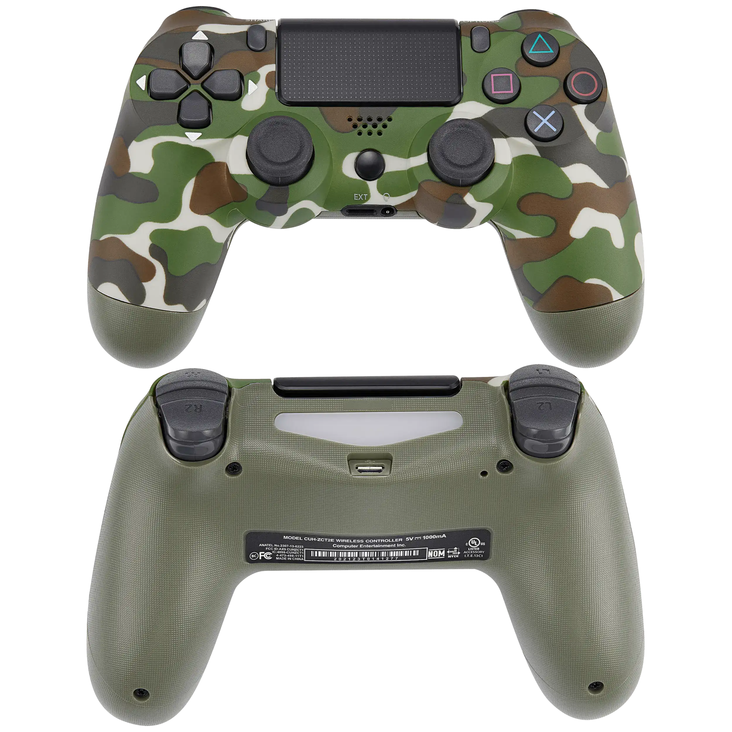Comando Sem Fios DoubleShock 4 para PlayStation 4 — Green Camo - Image 2