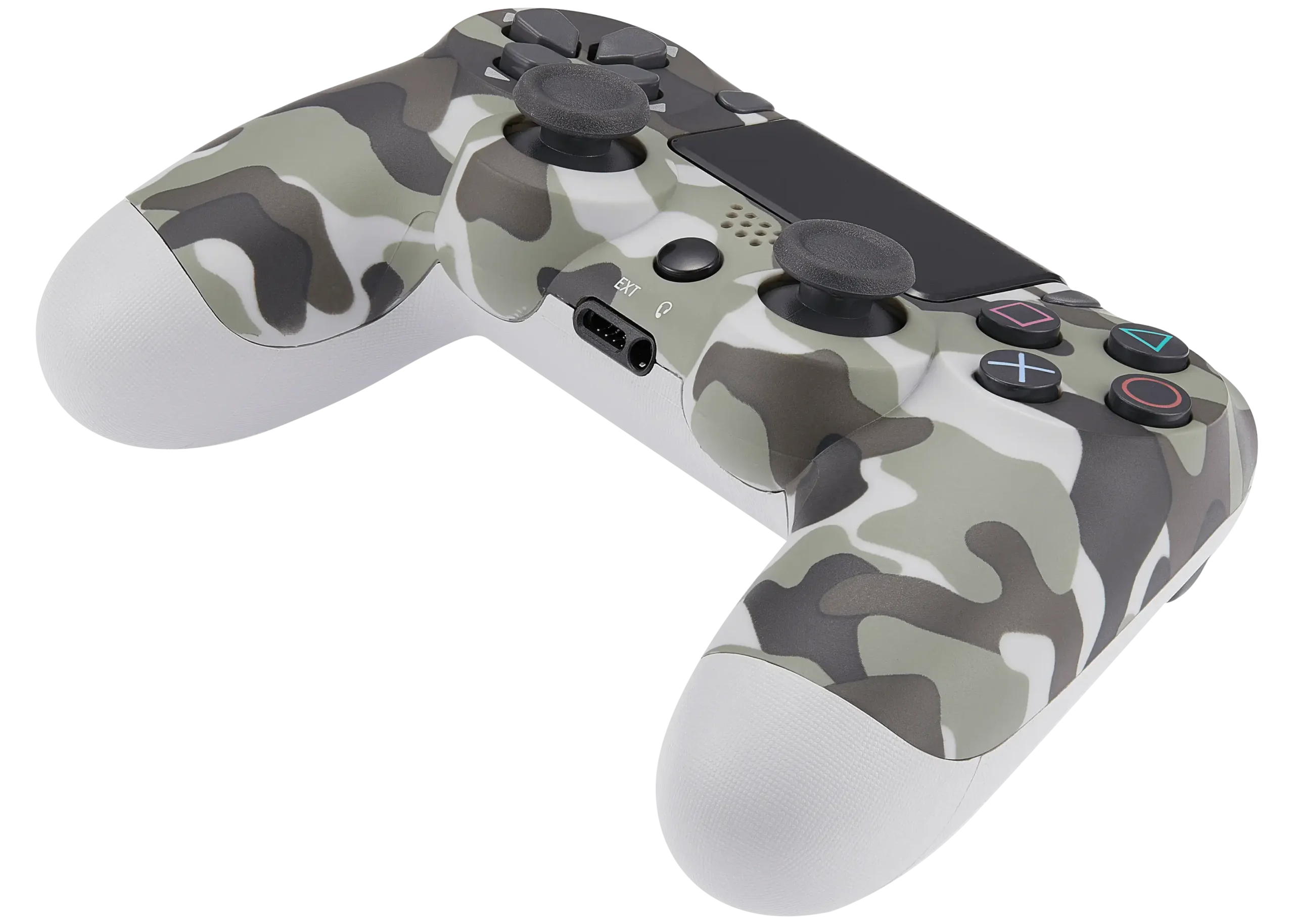 Comando Sem Fios DoubleShock 4 para PlayStation 4 — Camuflado Cinzento - Image 4