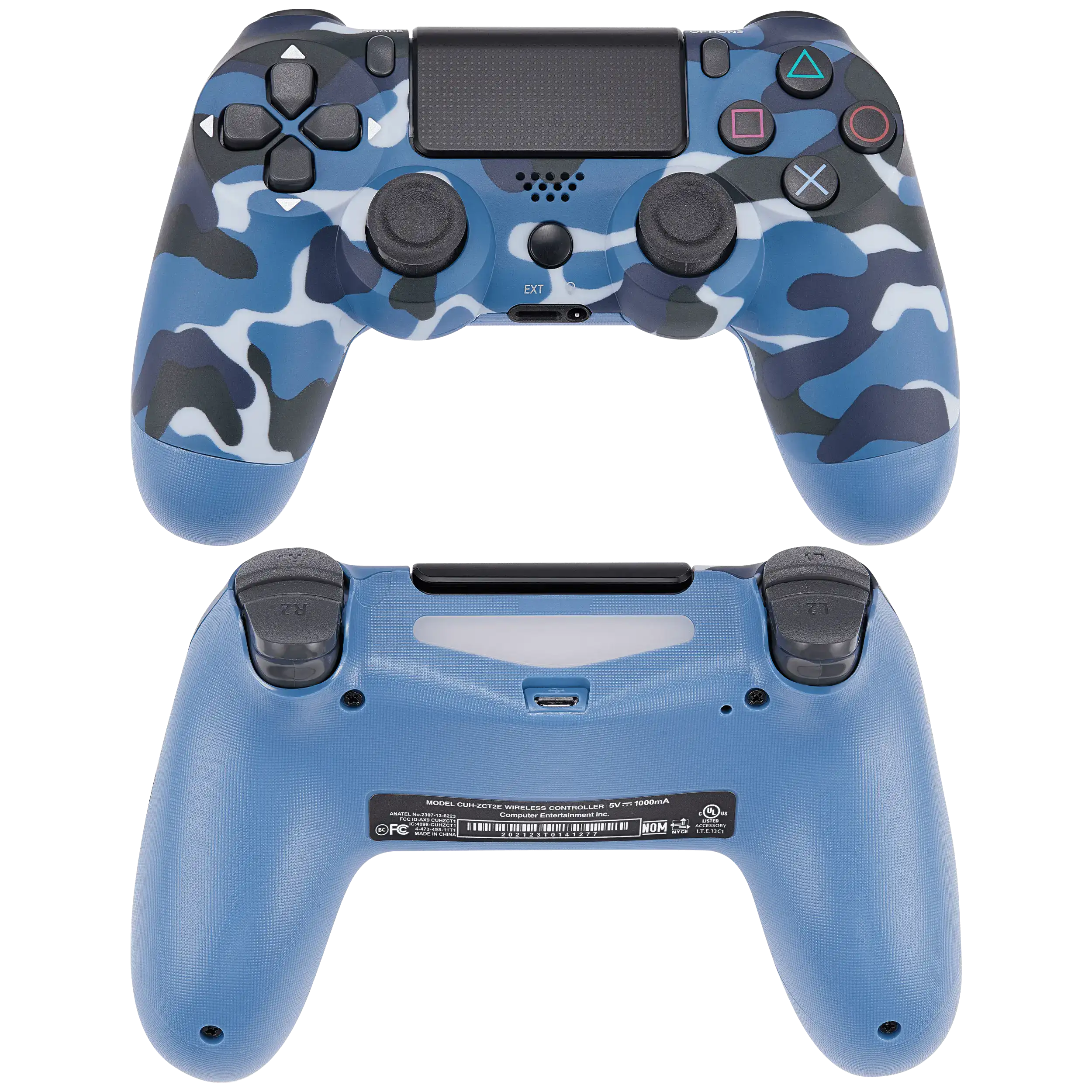 Comando Sem Fios DoubleShock 4 Blue Camo para PlayStation 4 - Image 2