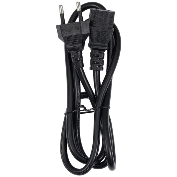 Cabo de Alimentação AC C17 para Consolas Xbox 360 Slim / E, Xbox One S / X e PS4 Pro