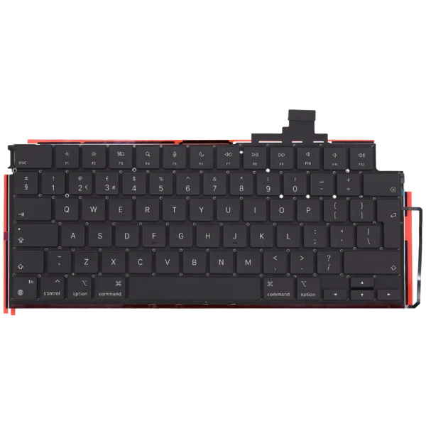 Teclado com Retroiluminação e Parafusos para Portátil Apple MacBook Air 15" A2941 (Mid 2023) – UK English