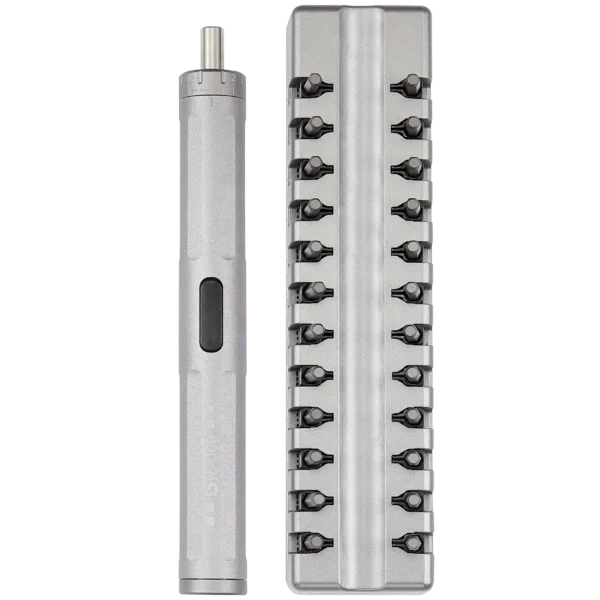 TBK-009 Mini Parafusadeira Elétrica Portátil 24 em 1 com Torque Ajustável e Freio Automático