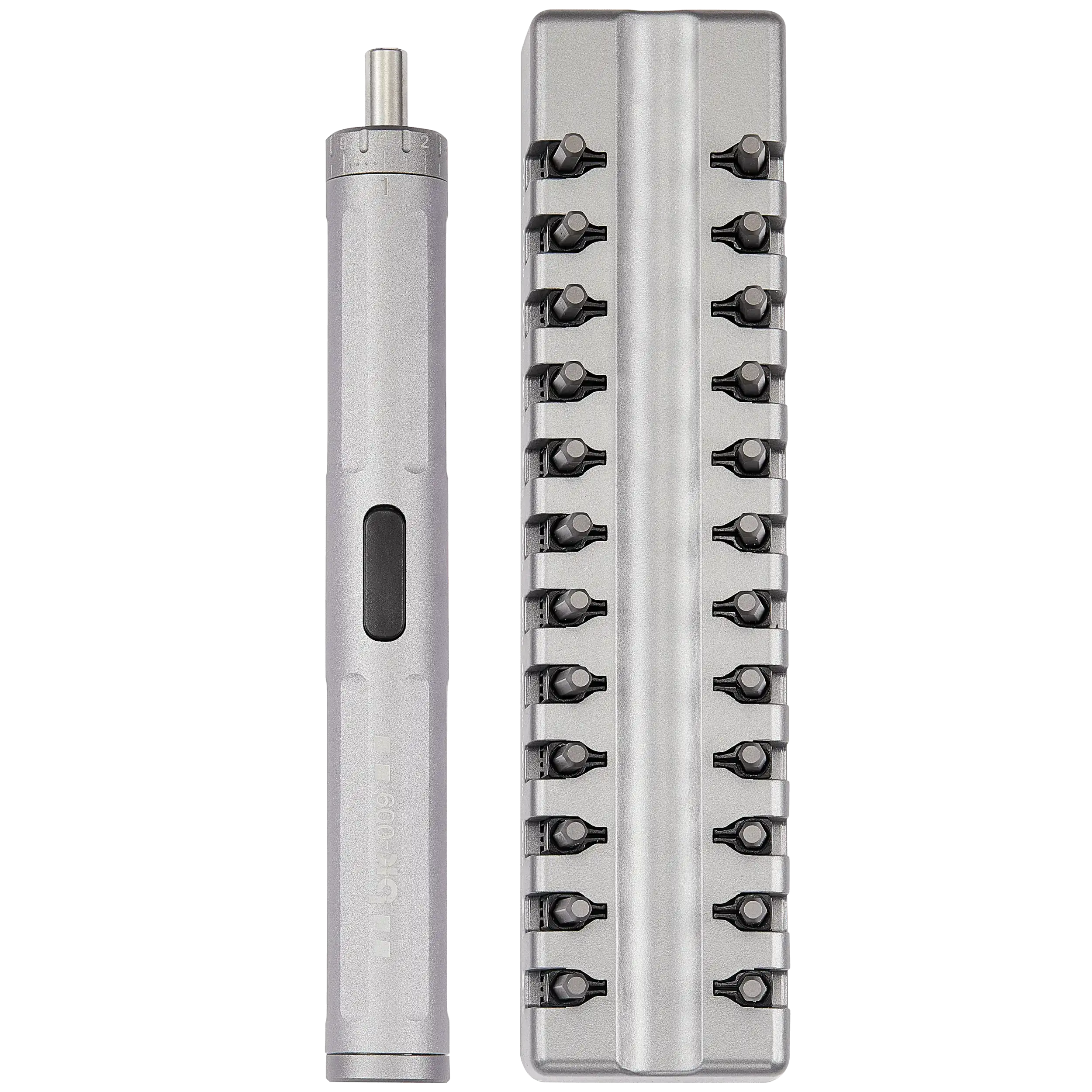 TBK-009 Mini Parafusadeira Elétrica Portátil 24 em 1 com Torque Ajustável e Freio Automático