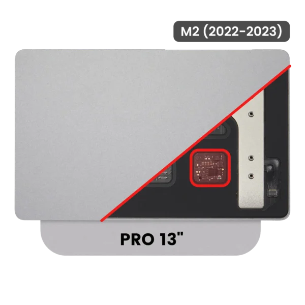 Trackpad para Portátil MacBook Pro 13″ A2338 (M2, 2022–2023) — Prateado