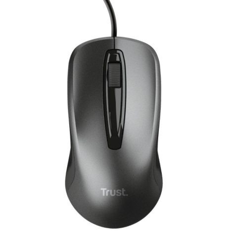 Rato com Fio TRUST Basic Wired 24657 - USB 1200 DPI Preto