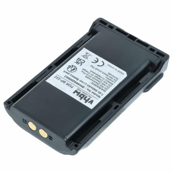 Bateria vhbw para rádios Icom IC-F14, IC-F15, IC-F16 e outros modelos — 940 mAh, 7.4 V, Li-Ion