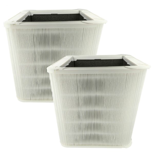 Conjunto de 9x Filtros Combinados (Pré-filtro + EPA + Carvão Ativado) para Purificador de Ar Blueair Blue Pure