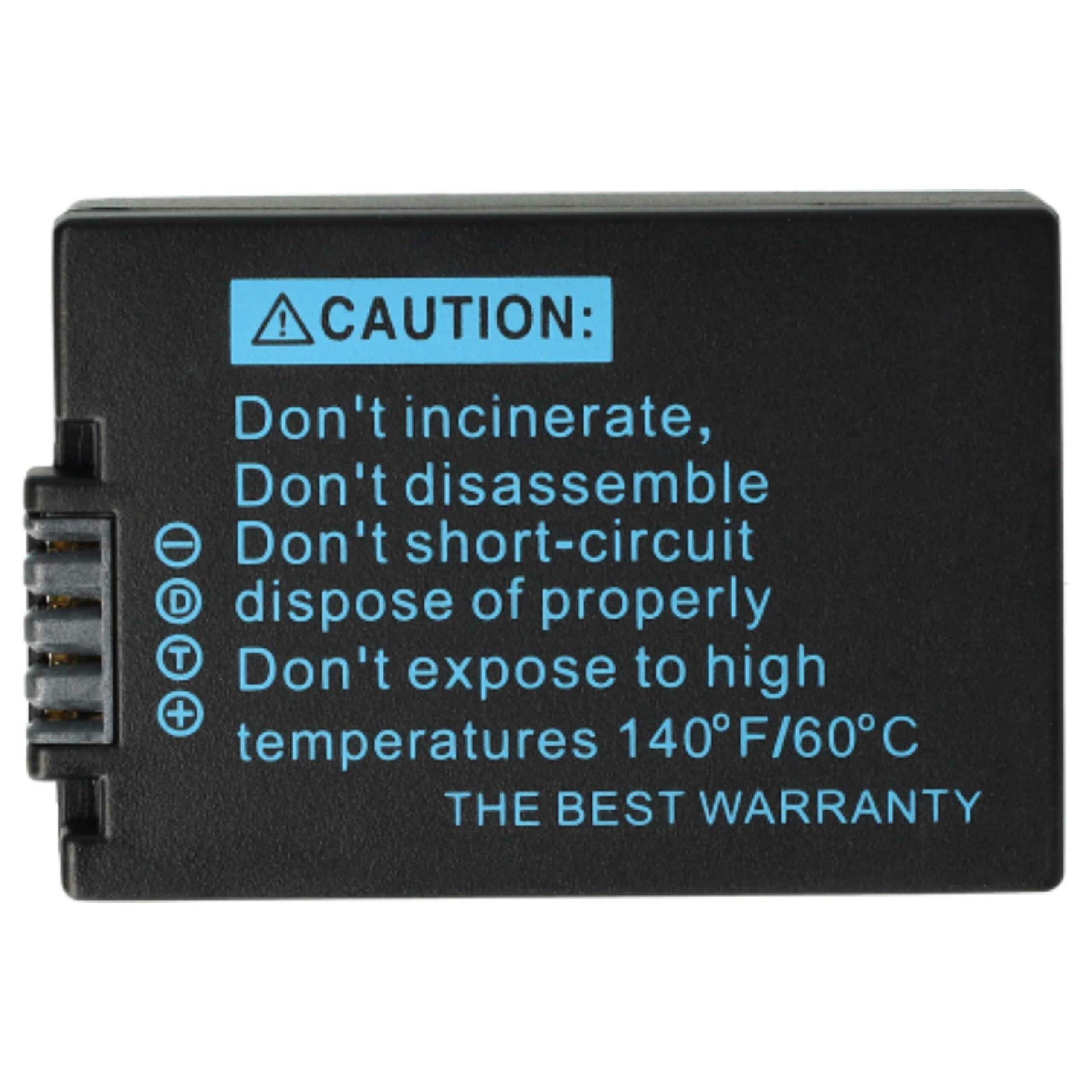 2x Baterias vhbw para Leica BP-DC9E / Panasonic DMW-BMB9E - 800mAh, 7.2V - Image 4