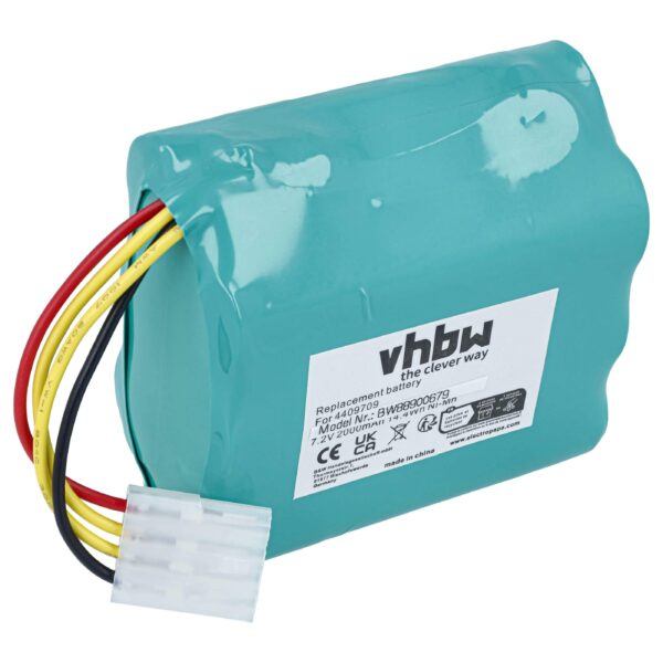 Bateria vhbw de 2000 mAh para aspiradores Neato XV e Vorwerk VX100 – substitui 945-0005