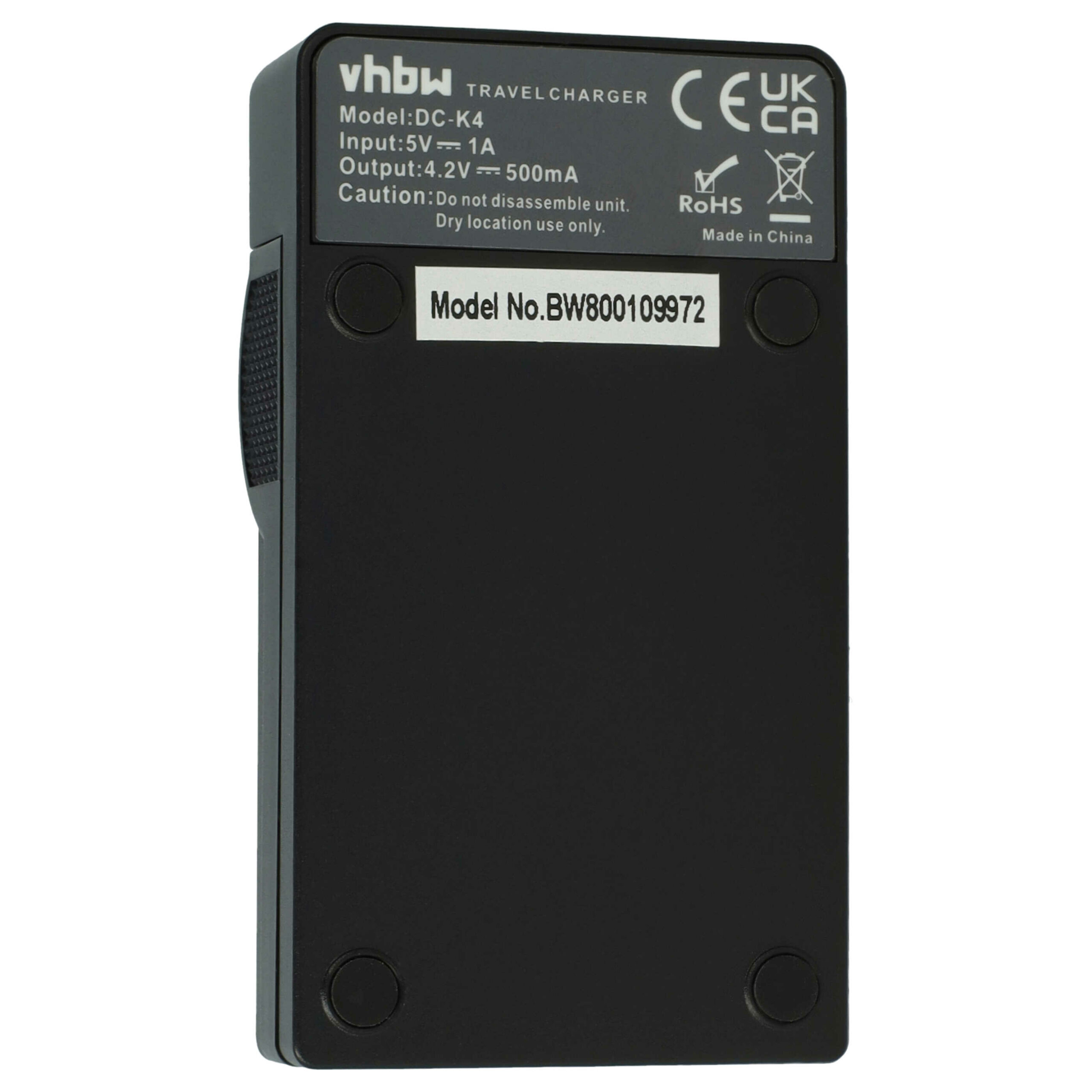 Carregador de Bateria USB-C com Cabo para Câmara Samsung SMX-F40 vhbw 0.5A - Image 4