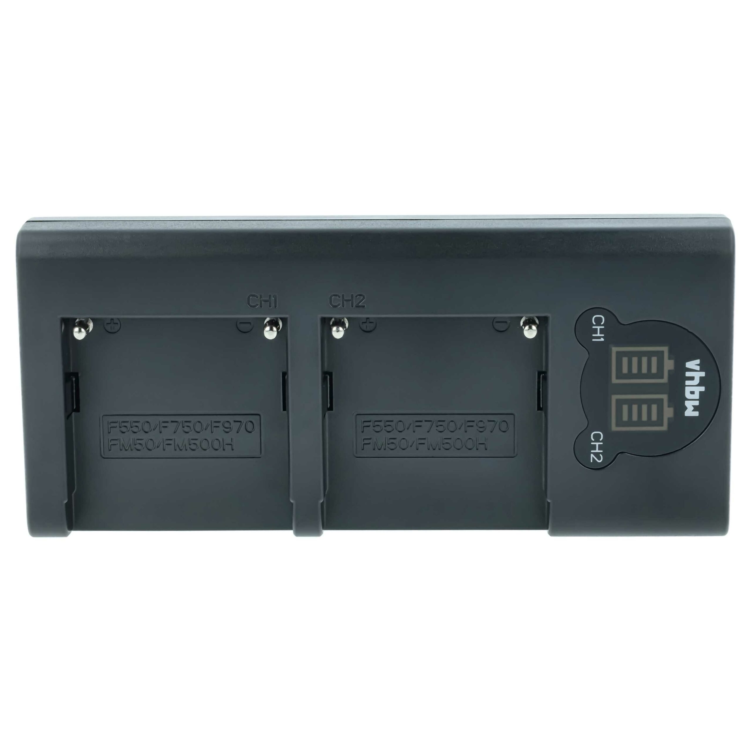 Carregador de Bateria Duplo USB-C vhbw para Câmara Sony BC-VM10 - Image 4