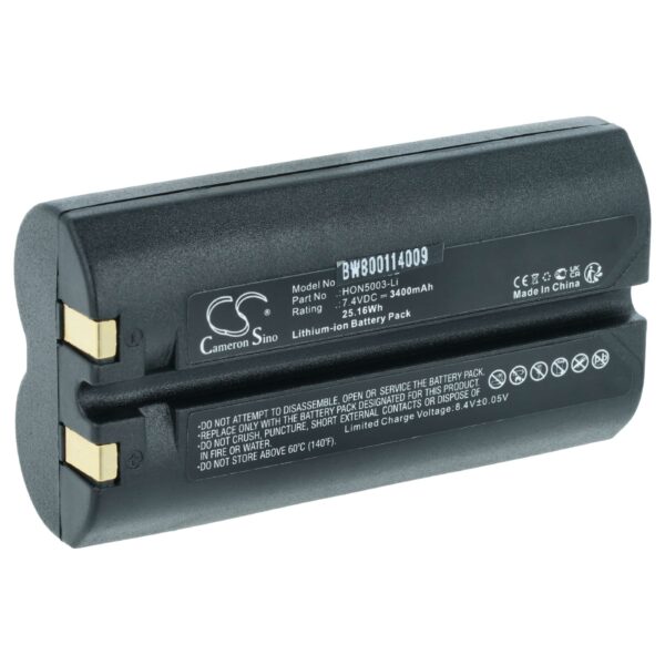 Bateria vhbw para Honeywell HON5003-Li / Mannesmann / D2 Barcode Scanner POS 3400 mAh 7.4 V
