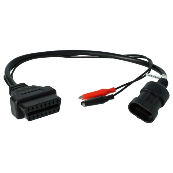 Adaptador de diagnóstico OBD1 de 3 pinos para OBD2 para Alfa Romeo, Fiat, Lancia e Citroën