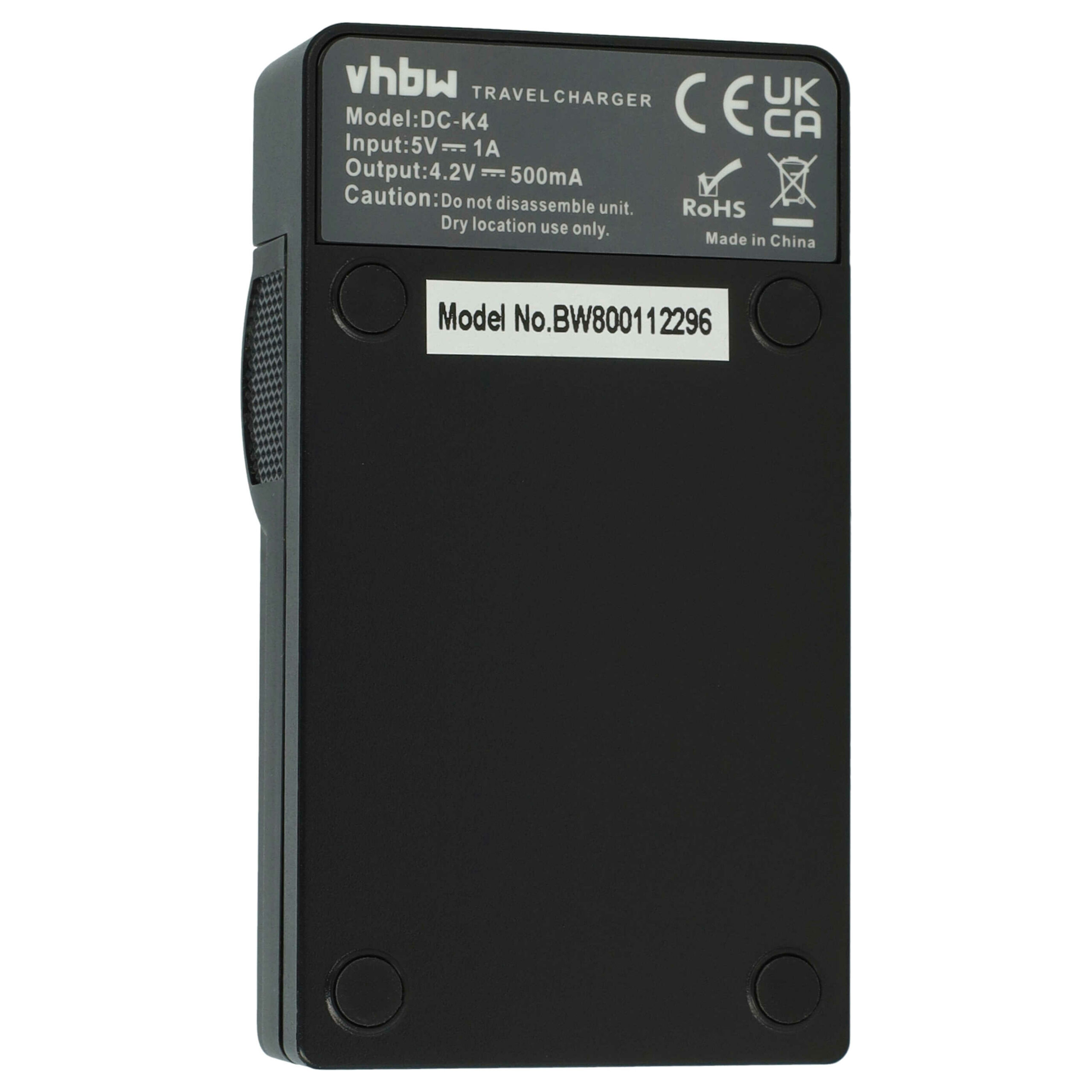 Carregador USB-C vhbw + Cabo para Panasonic Lumix DMC-FH2, DMC-FH2A, DMC-FH2K - Image 4