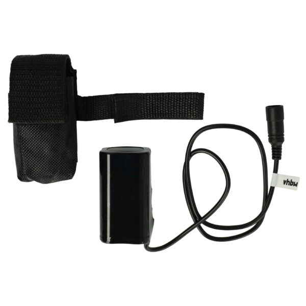 Bateria para Luz de Bicicleta vhbw 6 Ah 7.4 V Li-Ion