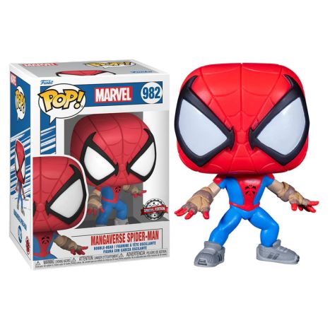Funko Pop! Spider-Man Mangaverse 982 - Edição Especial Marvel