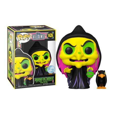 Funko Pop Reina Malvada com O Corvo 1426 - Disney Villains Edição Especial