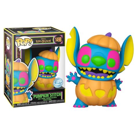 Funko Pop! Disney: Lilo & Stitch - Stitch Abóbora (Calabaza) #1498 Edição Especial