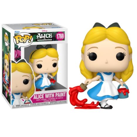 Funko Pop Alicia Pintando 1769 - Alice in Wonderland