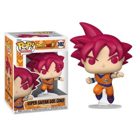 Figura Funko Pop! Super Saiyan God Goku #2492 – Dragon Ball Z
