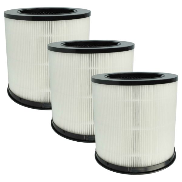 3x Filtro Compatível com Xiaomi BHR5861GL, AFEP7TFM01 - Pré-filtro + EPA + Carvão Ativado