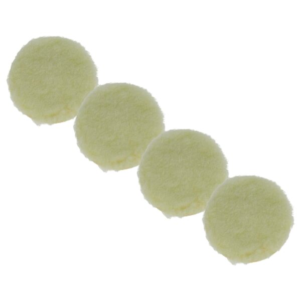 4x Boina de Polimento vhbw 12.5 cm para Bosch, Makita, Festool e Outros