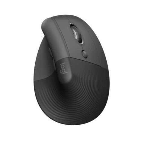 Rato Sem Fios Ergonómico Vertical Logitech - Preto (910-006473)