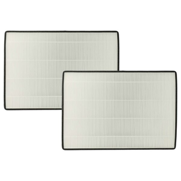 2x Filtro de pólen F7 vhbw para Helios KWL EC 200 W, KWL EC 300 W