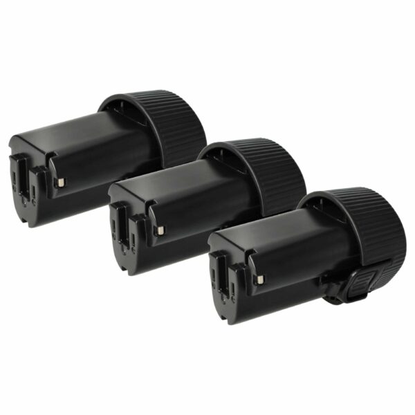 3x Baterias vhbw para Ferramentas Makita (2000 mAh, 10.8 V, Li-Ion)