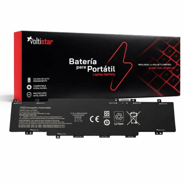Bateria para Portátil HP Envy 17-CH 17M-CH 17-CR 17M-CR | TI04XL 15.4V 55Wh
