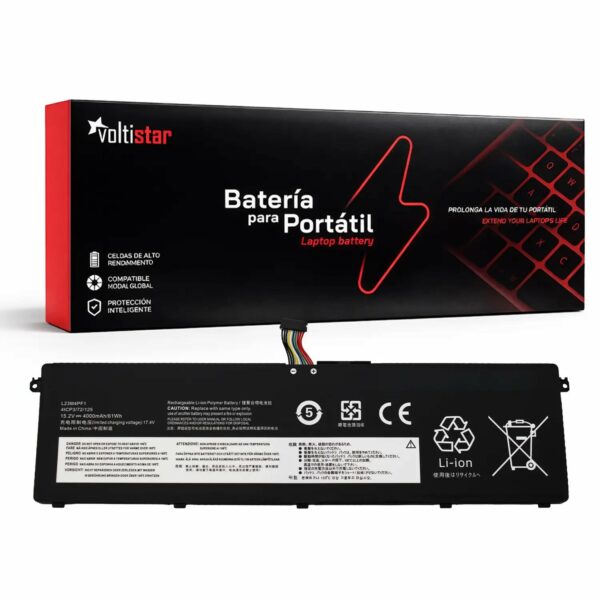 Bateria para Portátil Lenovo IdeaPad Pro 5, Yoga Pro 9 Series | L23M4PF1 15.2V 4000mAh