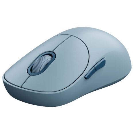 Rato ergonómico sem fios Xiaomi Mouse 3, Bluetooth, recarregável, 1200 DPI, azul