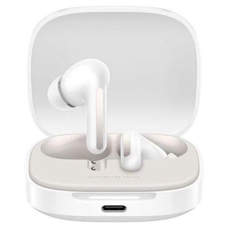 Auscultadores Sem Fios Xiaomi Redmi Buds 6 com Cancelamento de Ruído - Branco