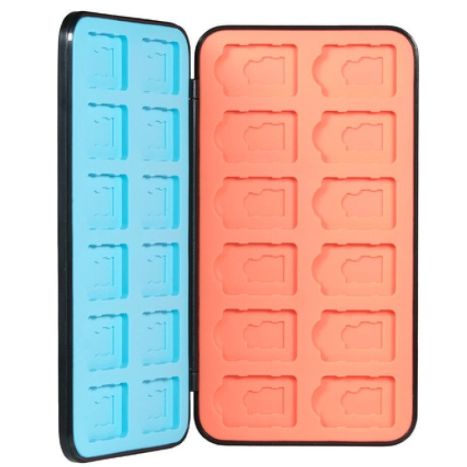 Caixa de 24 Jogos BLADE BL1011 para Nintendo Switch - Naranja/Azul