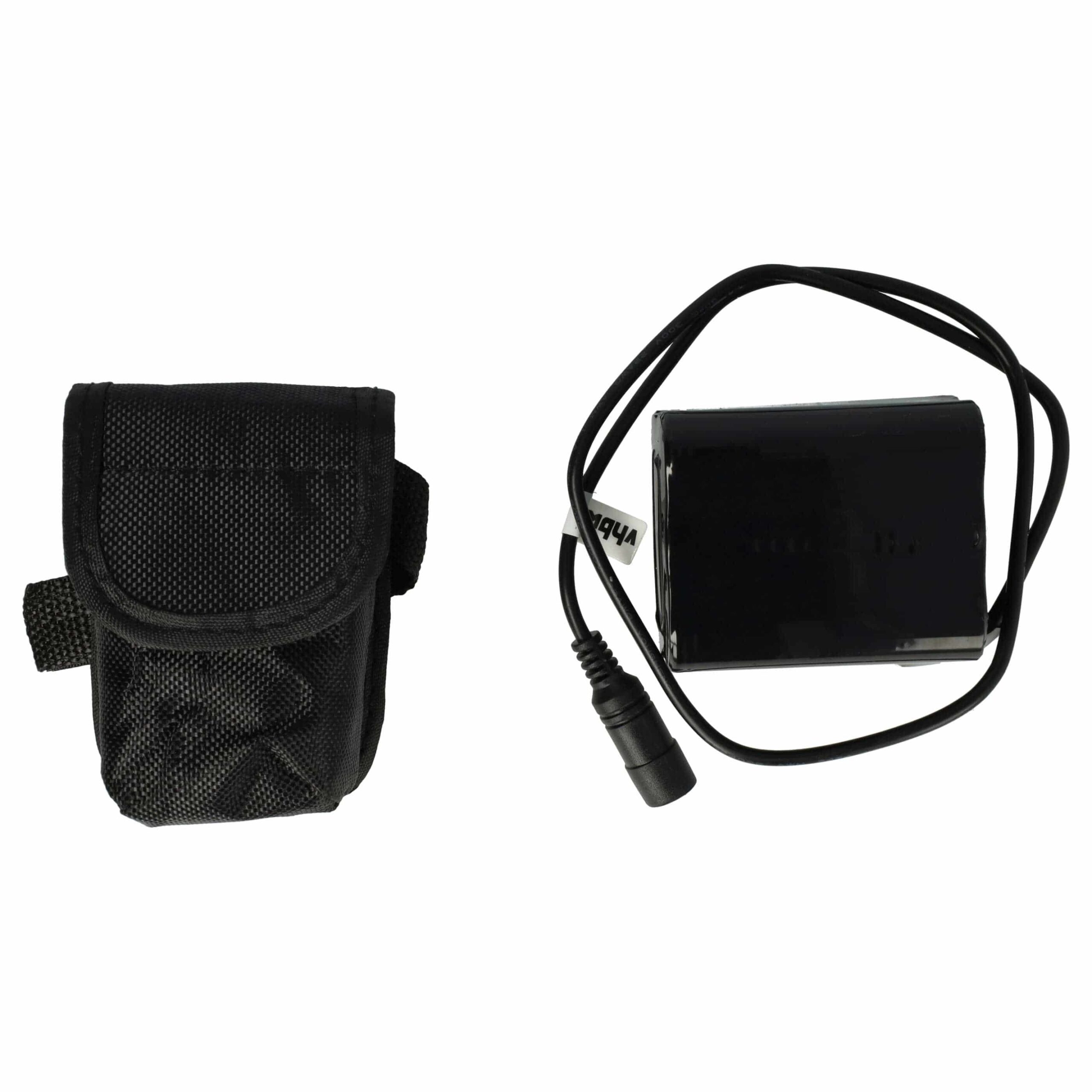 Pack de bateria vhbw 7800 mAh para luzes de bicicleta Supernova B54 Max e M99 Mini Pro B54 - Image 2